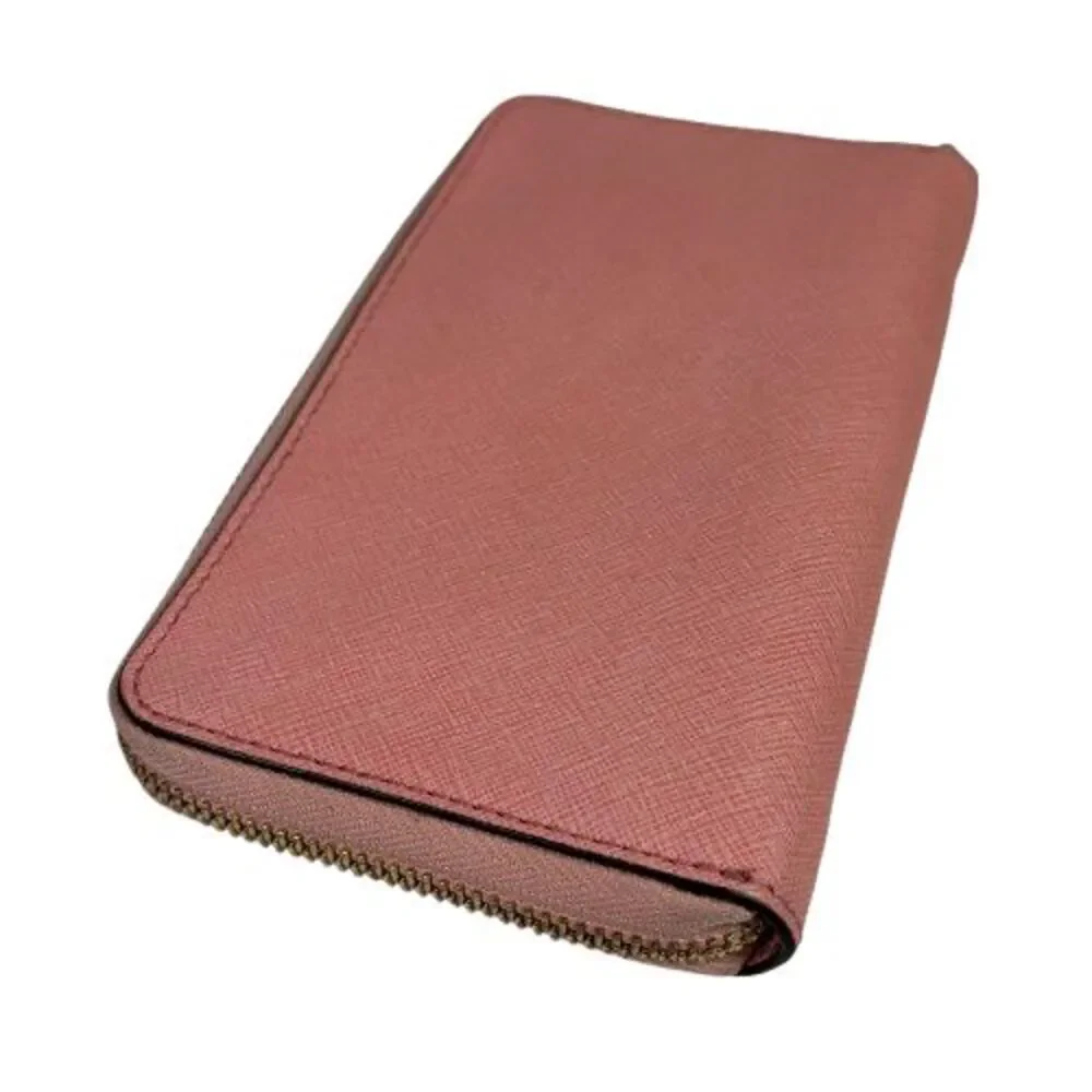 Michael Kors Jet Set Travel Rose Pink Zip Tech Phone Case Wallet Clutch